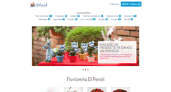 Desktop Screenshot of floristeriaelpensil.com
